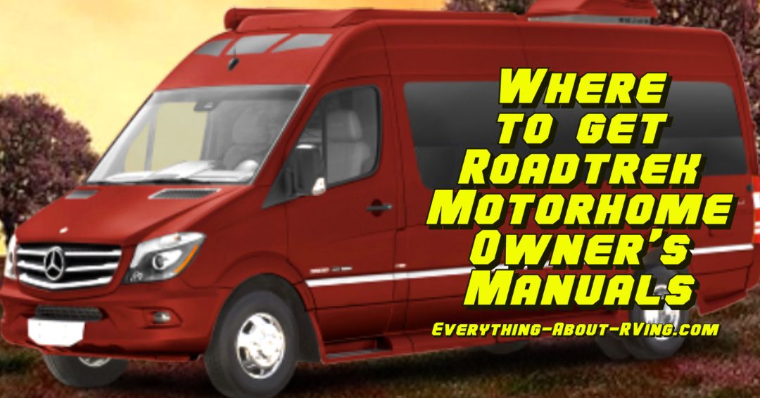 owners manual for rv campers